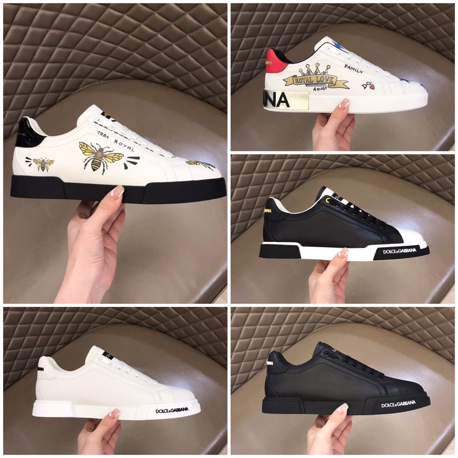 Dolce & Gabbana Cowhide men s casual sneakers