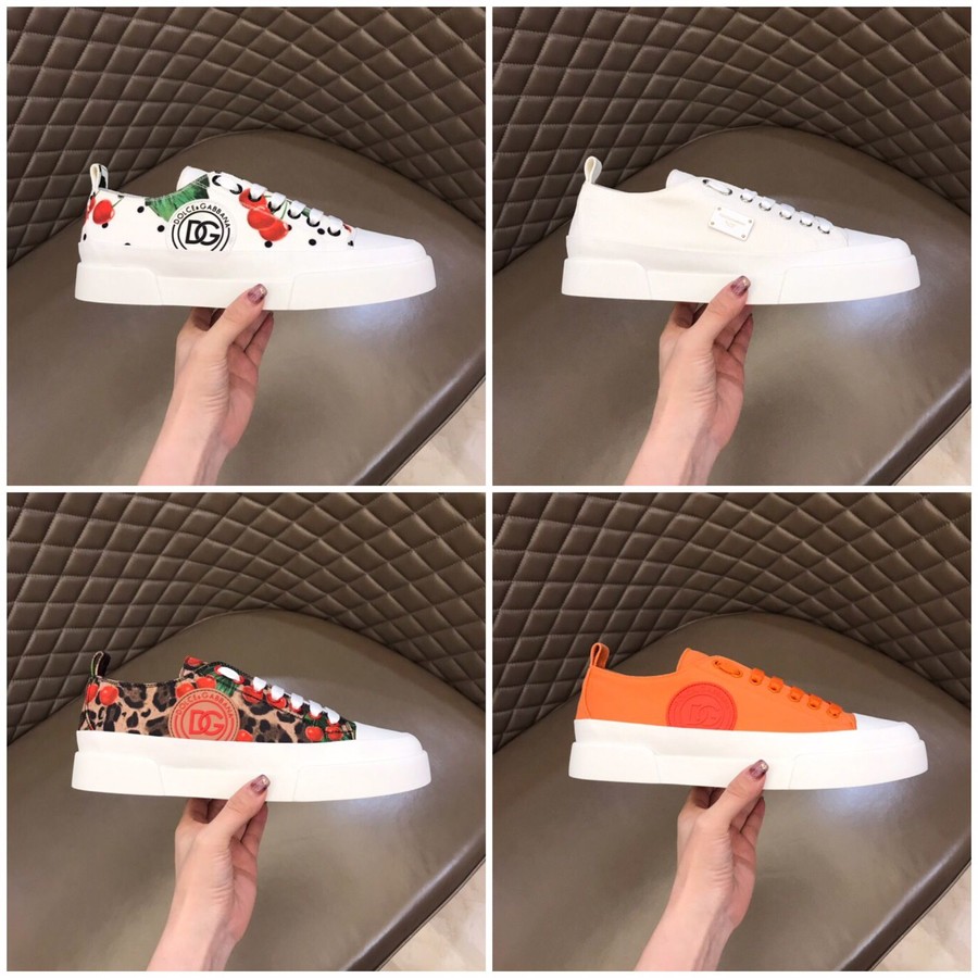 Dolce & Gabbana Canvas fabric men s casual sneakers