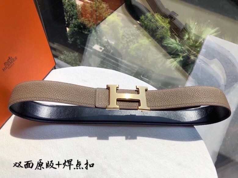 Hermes Reversible + H buckle 3.8cm belt