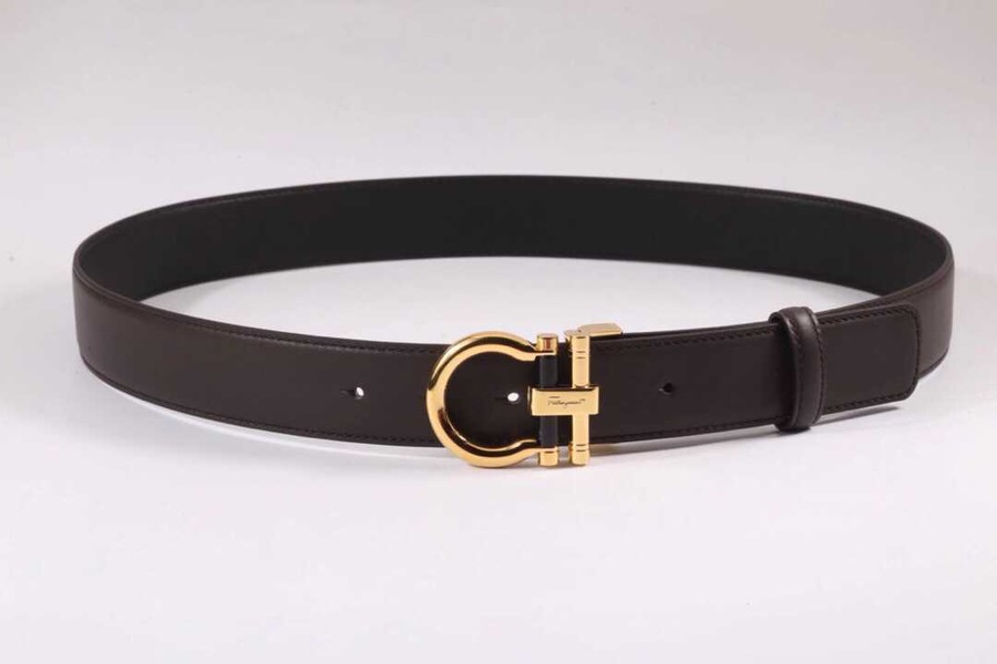 Ferragamo Men s Horseshoe Buckle Reversible Belt 3.5cm