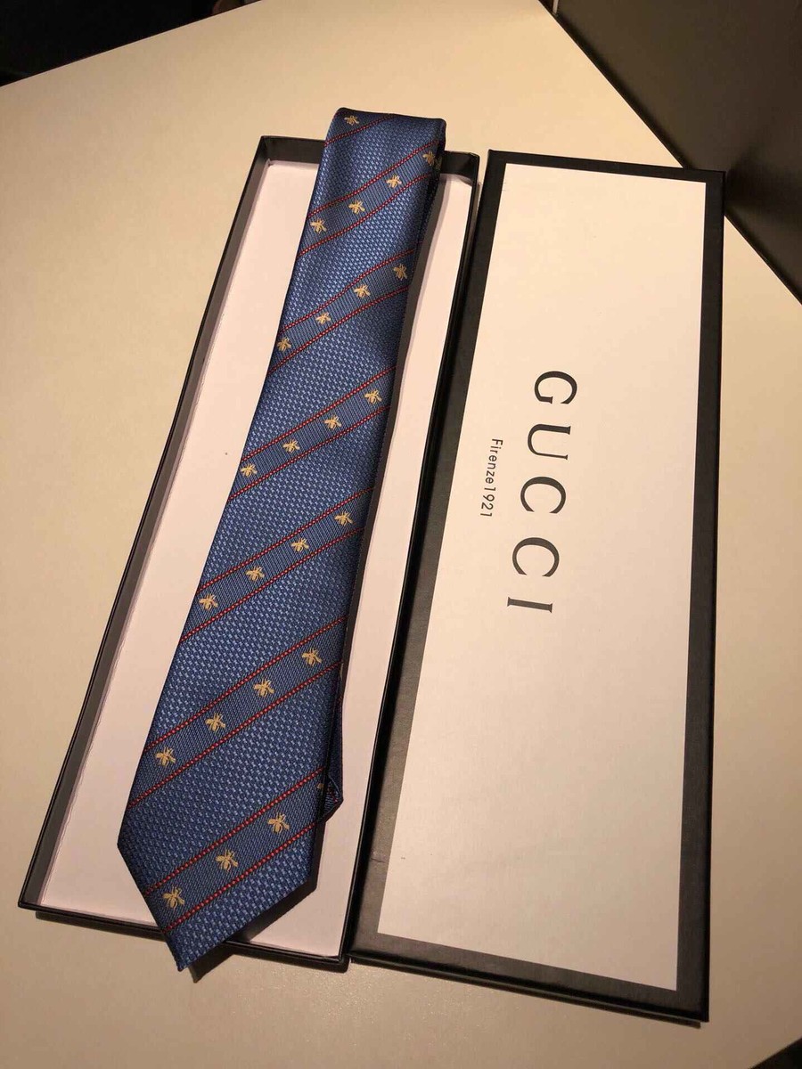 Gucci Jacquard silk handmade men s tie