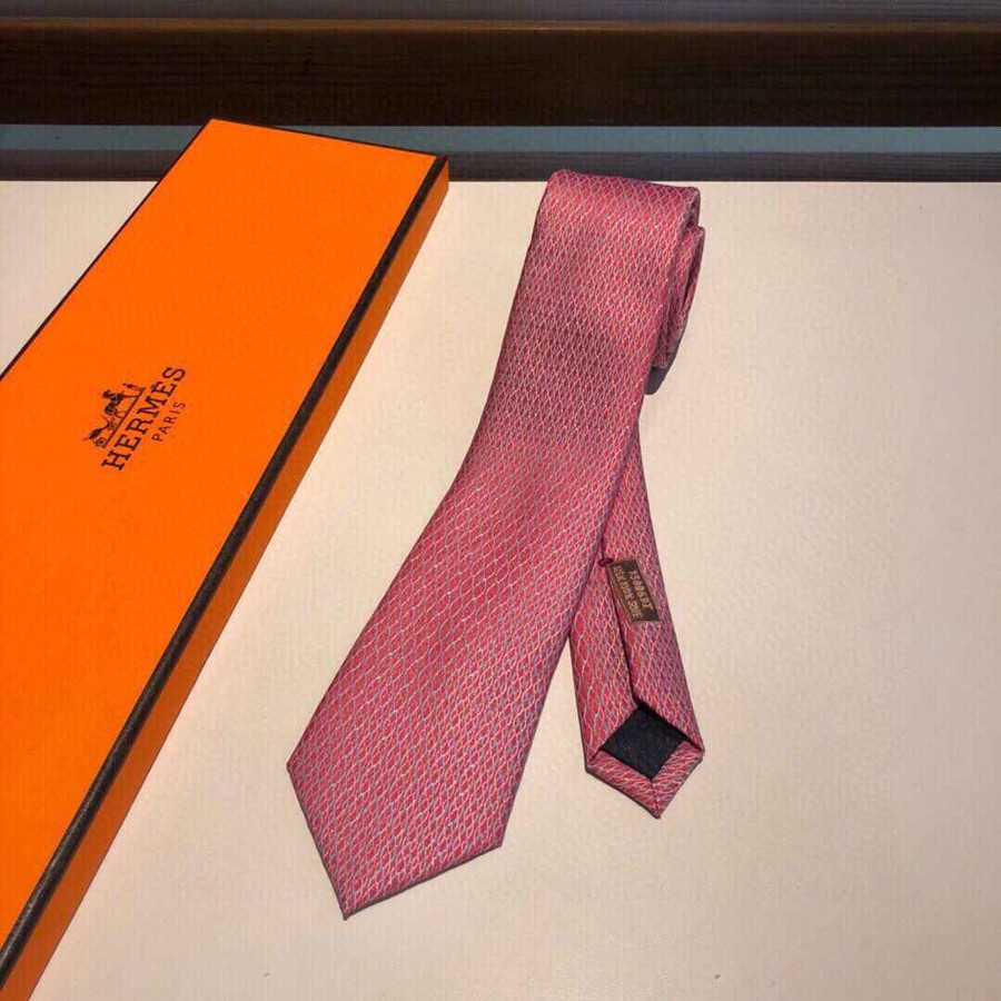 Hermes Twill silk men s tie
