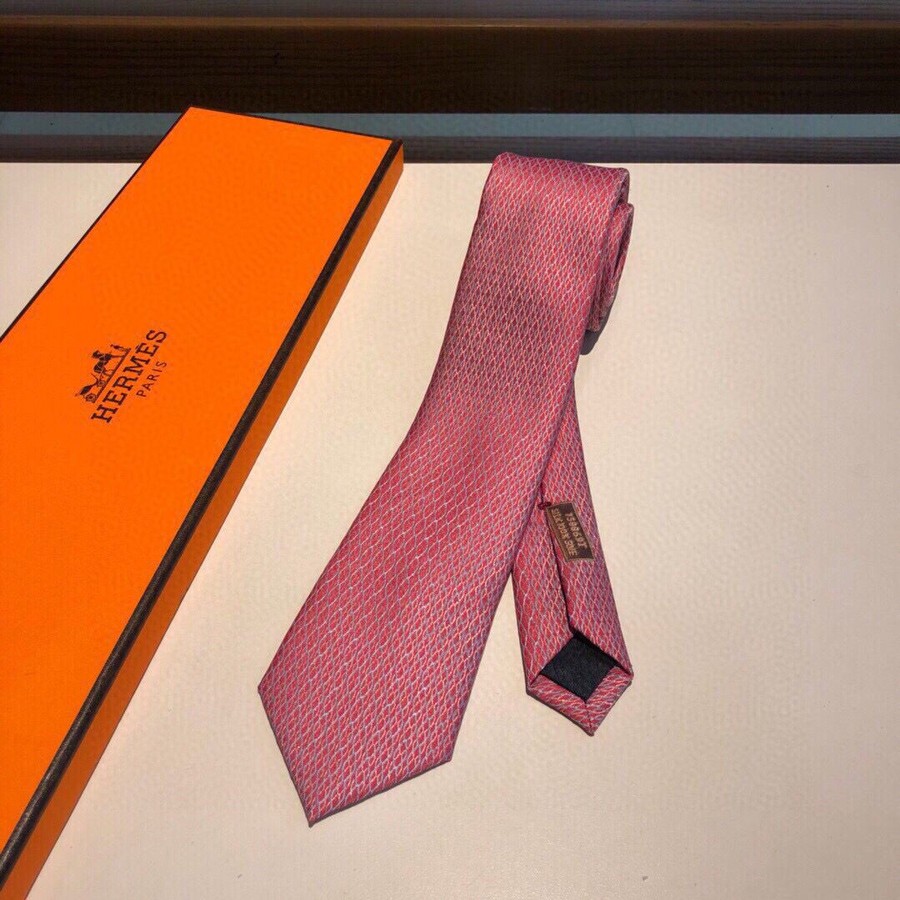 Hermes Twill silk men s tie