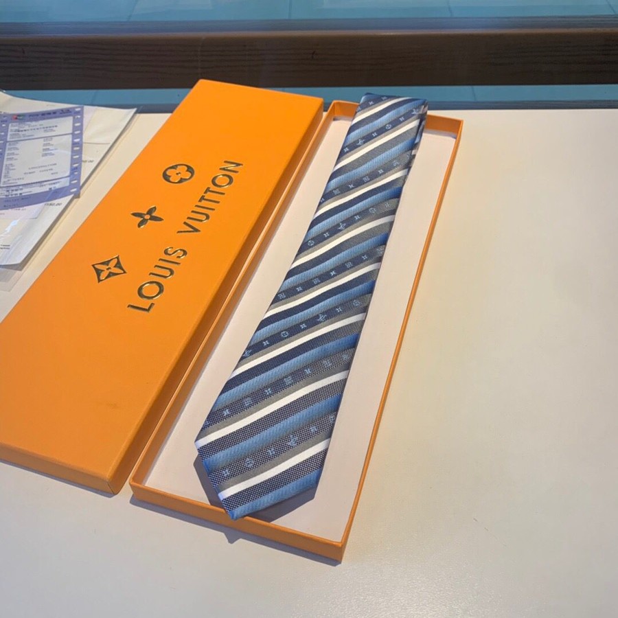 Louis Vuitton Jacquard silk men s tie