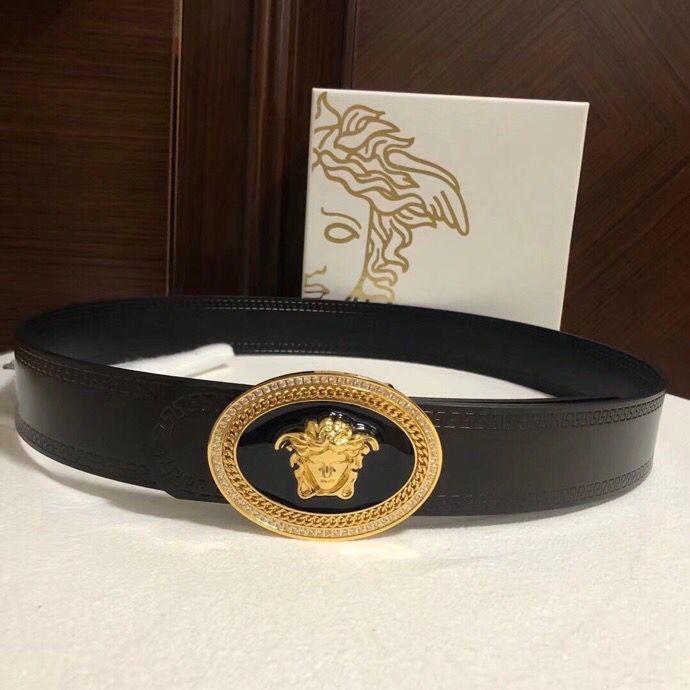 Versace Men s cowhide belt 3.8cm