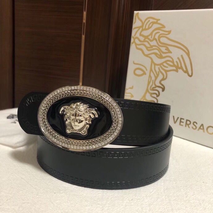 Versace Men s cowhide belt 3.8cm