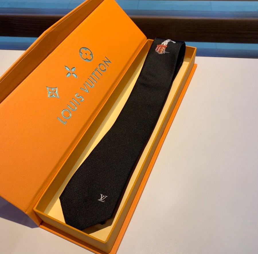 Louis Vuitton Jacquard silk tie