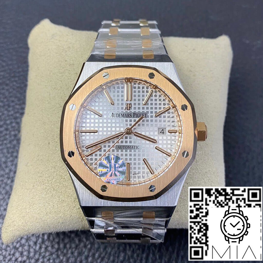 Audemars Piguet Royal Oak 15400SR.OO.1220SR.01 JF Factory Silver Dial
