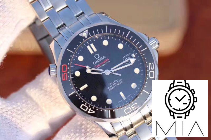 Omega Seamaster 300M James Bond 007 50th Anniversary 212.30.41.20.01.005 MKS Factory Black Dial