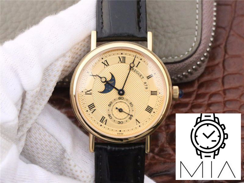 Breguet Classique Moonphase 4396 Yellow Gold Dial