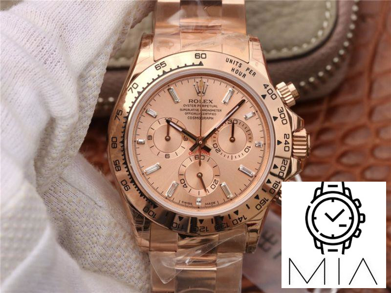 Rolex Daytona Cosmograph 116508 JH Factory Rose Gold Dial
