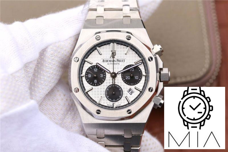Audemars Piguet Royal Oak Chronograph 26331ST.OO.1220ST.03 OM Factory White Dial