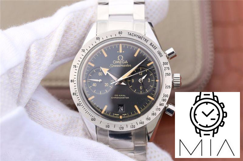 Omega Speedmaster 57 Co-Axial Chronograph 331.10.42.51.01.002 OM Factory Black Dial