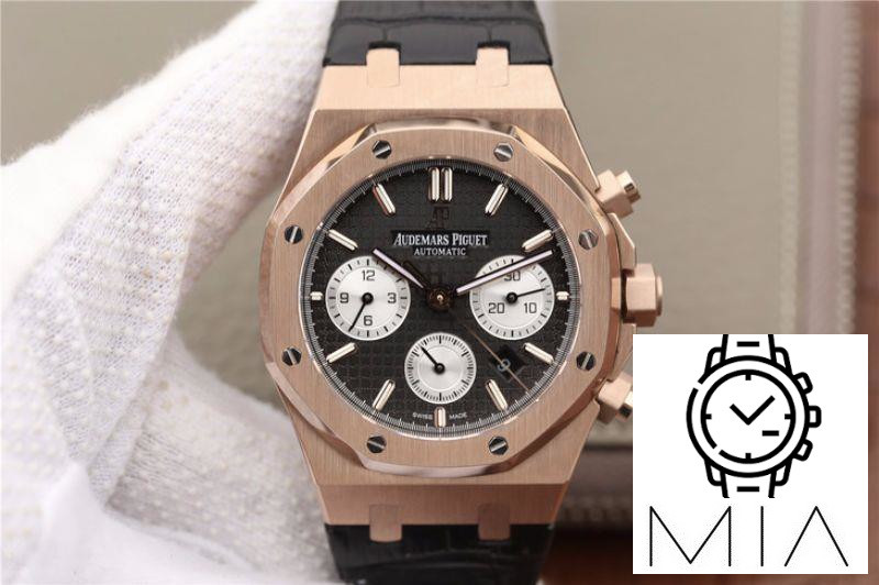 Audemars Piguet Royal Oak Chronograph 26331OR.OO.1220OR OM Factory Black Dial