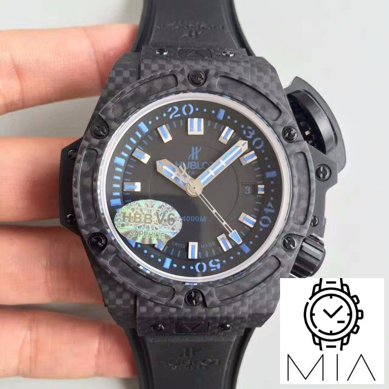 Hublot King Power Musee Oceanographic 731.QX.1190.GR V6 Factory Black Dial