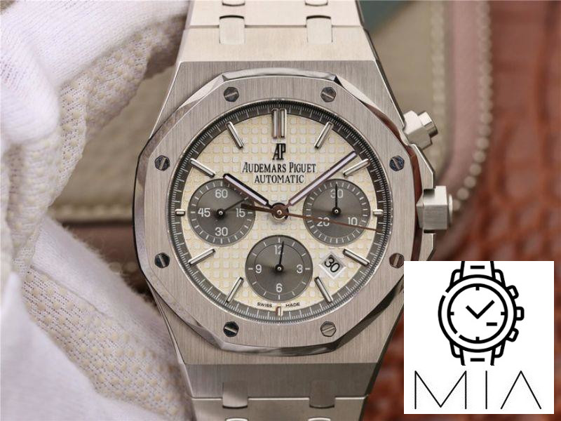 Audemars Piguet Royal Oak Chronograph 26331ST.OO.1220ST OM Factory White Dial