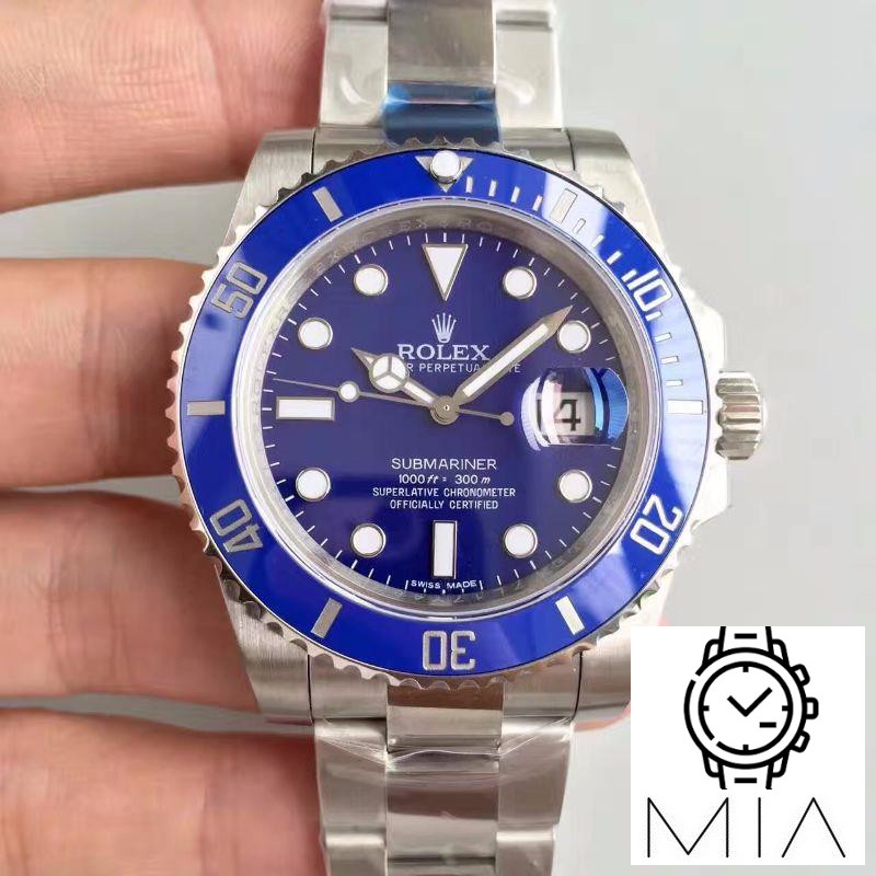 Rolex Submariner Date 116619LB 40MM Noob Factory Blue Dial