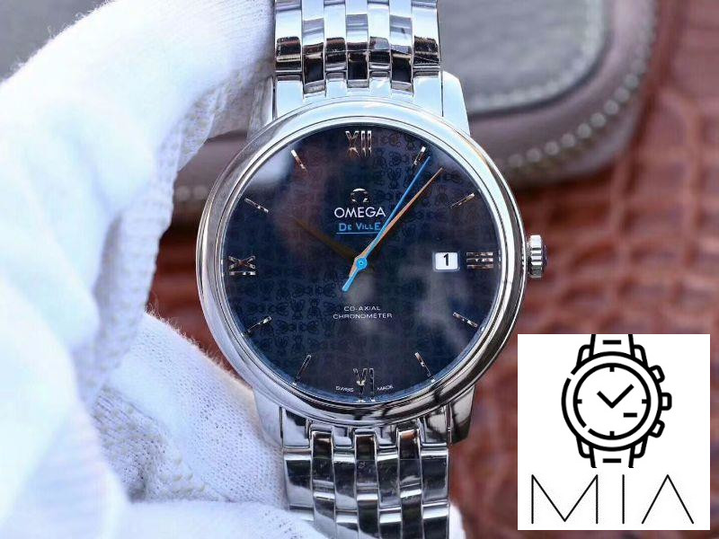 Omega De Ville Prestige 424.10.40.20.03.003 Blue Dial