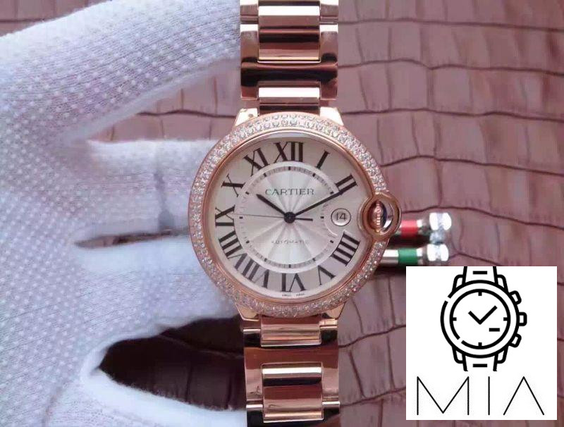 Ballon Bleu De Cartier 42MM V6 Factory White Dial