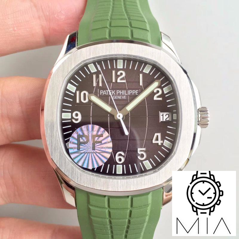 Patek Philippe Aquanaut Jumbo 5167A-001 PF Factory Black Dial