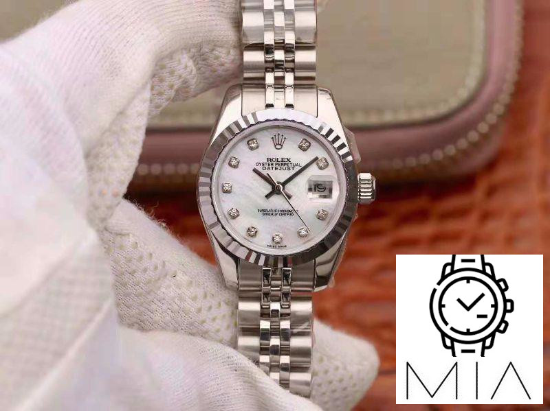 Rolex Lady Datejust 28MM White Dial