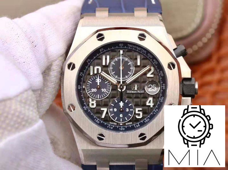 Audemars Piguet Royal Oak Offshore Chronograph 2018 SIHH 26470 JF Factory V2 Black Textured Dial