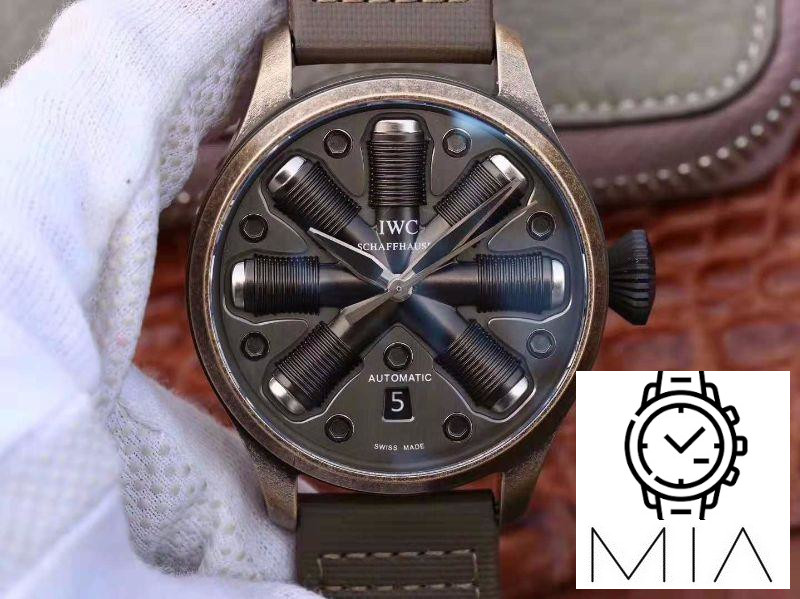 IWC Schaffhausen Pilot Top Gun Special Fuse Dial