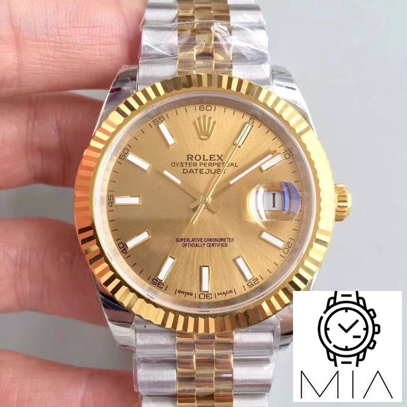 Rolex Datejust II 116333 41MM EW Factory Yellow Gold Dial