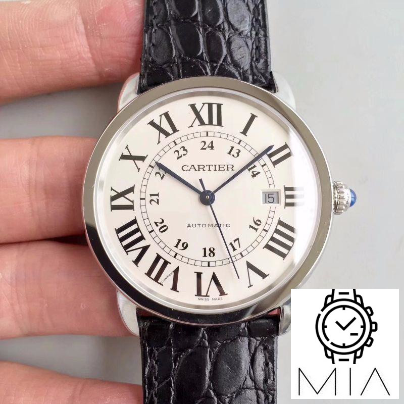 Ronde Solo De Cartier W6701010 42MM ZF Factory White Dial