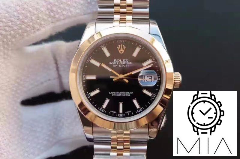 Rolex Datejust 41 126303 Gold Wrapped Black Dial