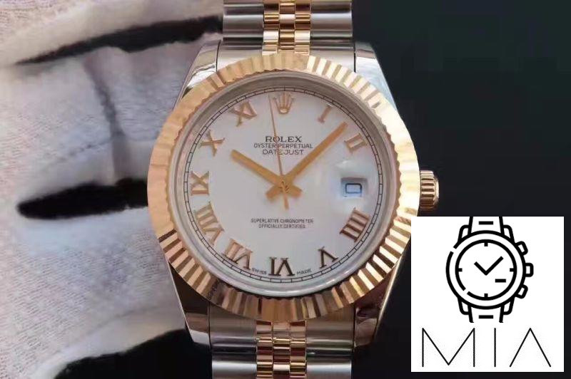 Rolex Datejust 126333-006 41mm White Rhodium Dial