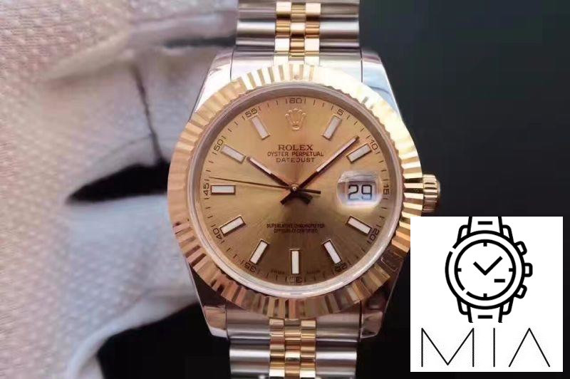 Rolex Datejust 126333 41mm Champagne Dial