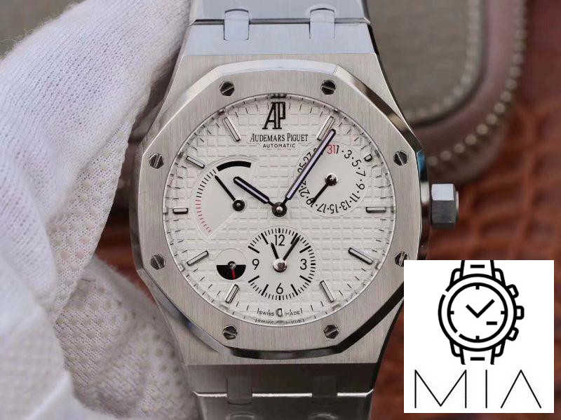 Audemars Piguet Royal Oak GMT 41MM 26120 TWA Factory White Dial