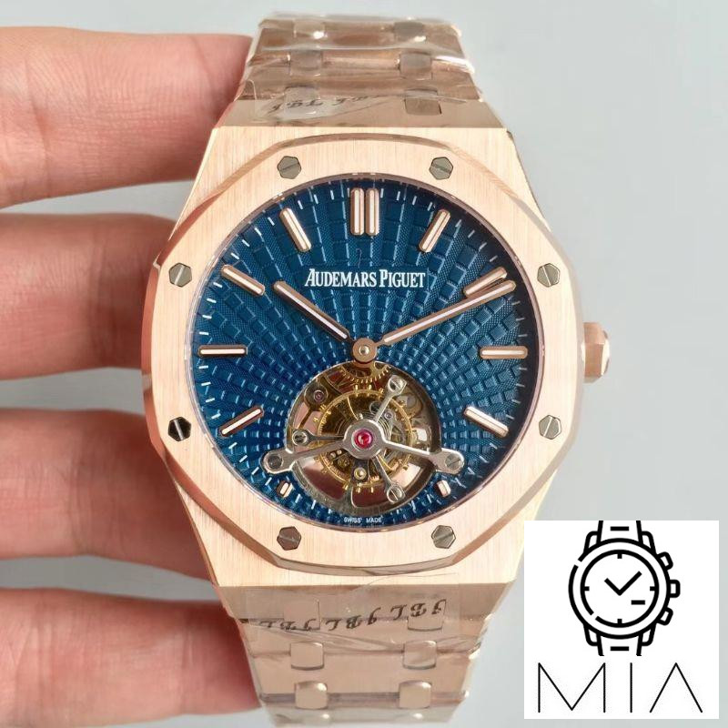 Audemars Piguet Royal Oak Tourbillon Extra Thin 26522 R8 Factory Blue Dial