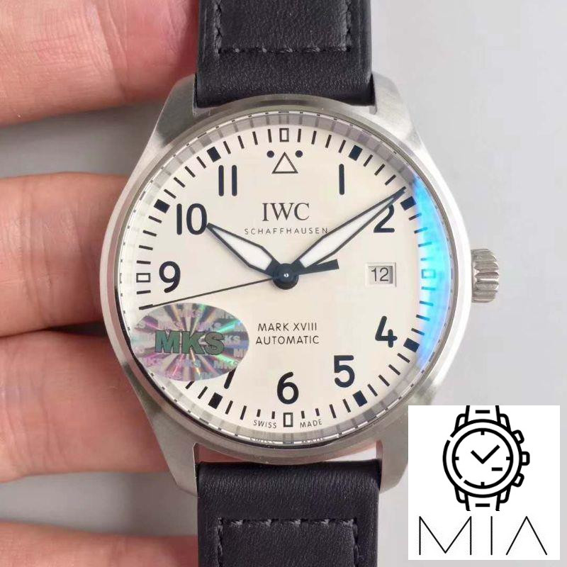 IWC Pilot Mark XVIII IW327002 MKS Factory V2 White Dial