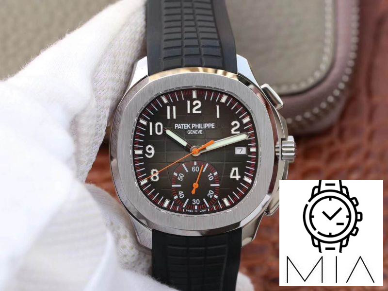 Patek Philippe Aquanaut Chronograph 5968A-001 Black Dial