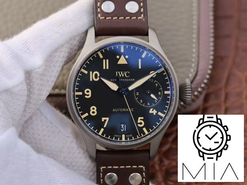 IWC Big Pilot Heritage IW501004 Titanium ZF Factory Black Dial