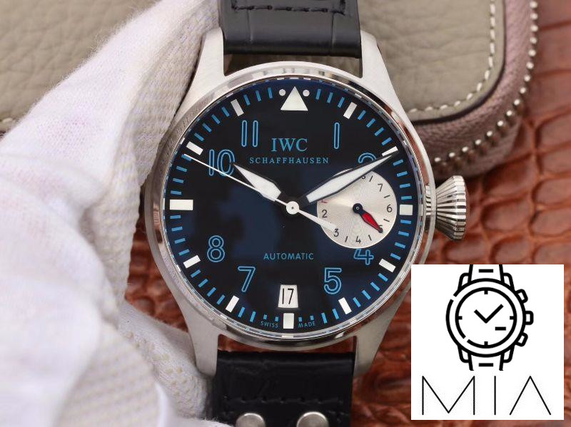 IWC Pilot Alexei Nemov IW500431 ZF Factory Blue Dial
