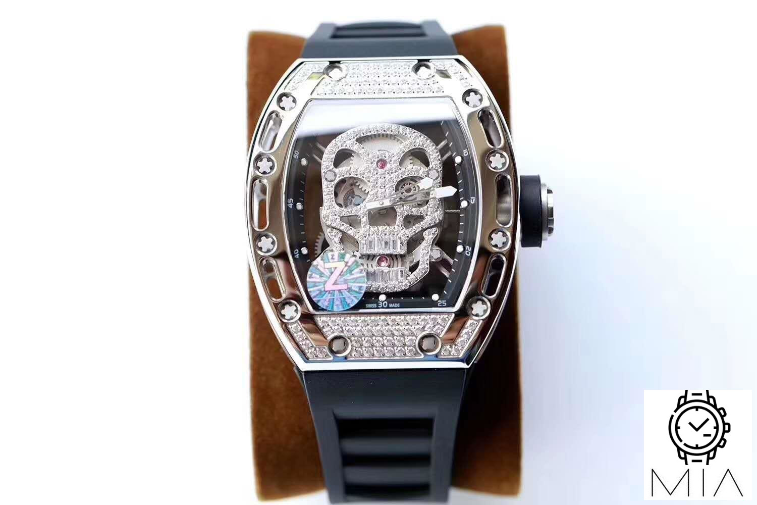 Richard Mille RM052 Titanium Z Factory Diamond Skull Dial