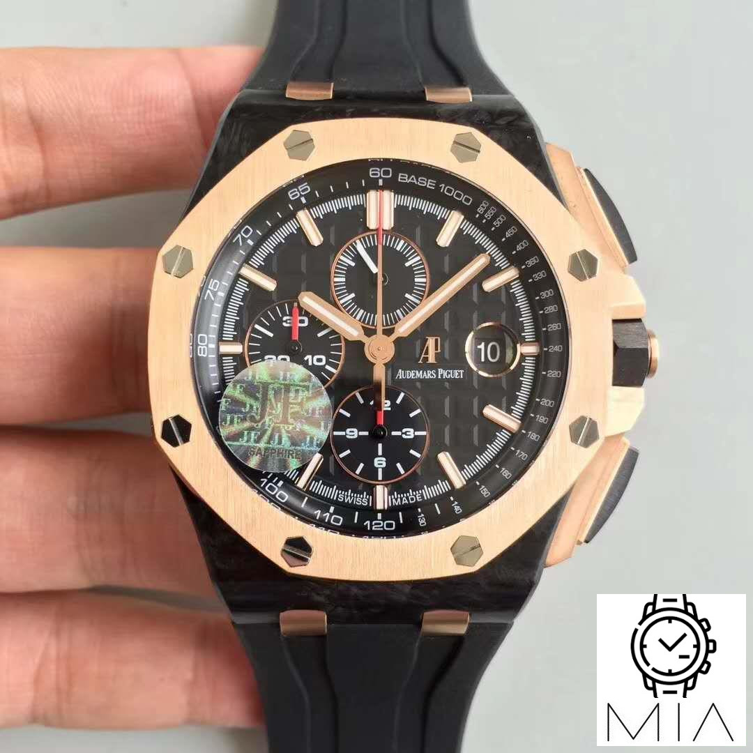Audemars Piguet Royal Oak Offshore QE2 Cup 2016 26406FR.OO.A002CA.01 JF Factory V5 Black Dial