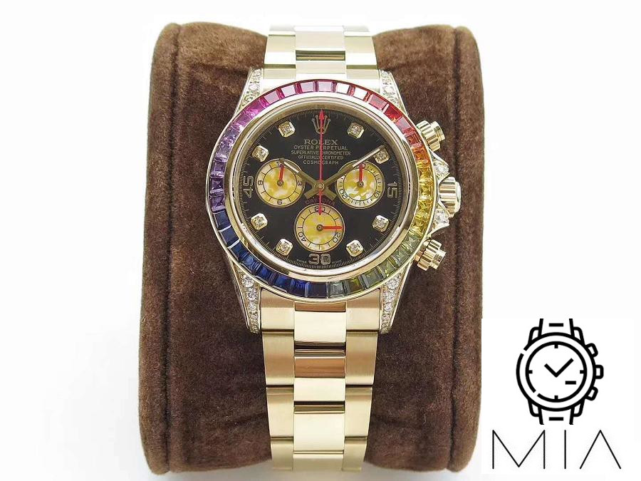 Rolex Daytona Cosmograph Rainbow 116589RBOW BL Factory 4130 Movement