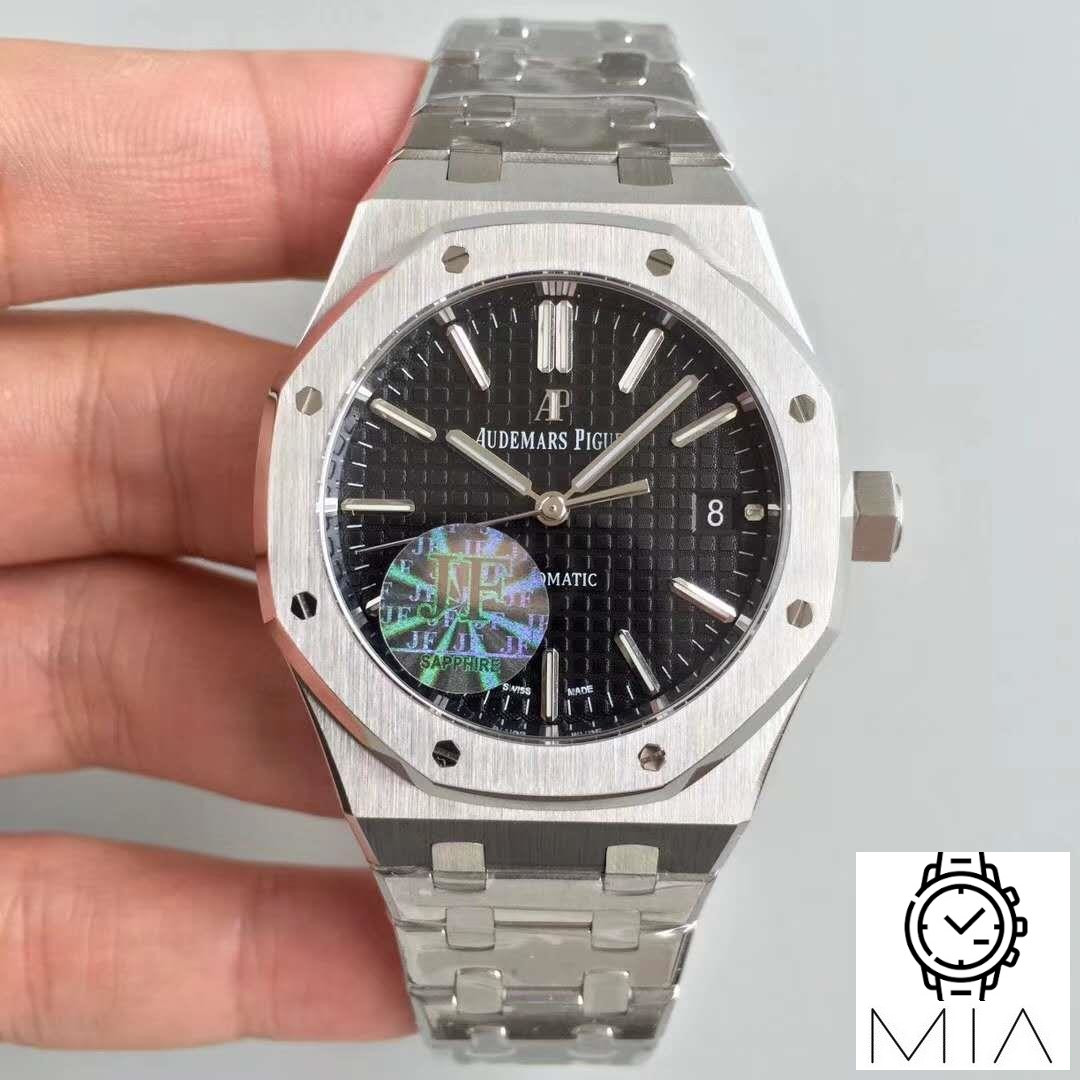 Audemars Piguet Royal Oak 15400ST.OO.1220ST.01 JF Factory V5 Black Dial