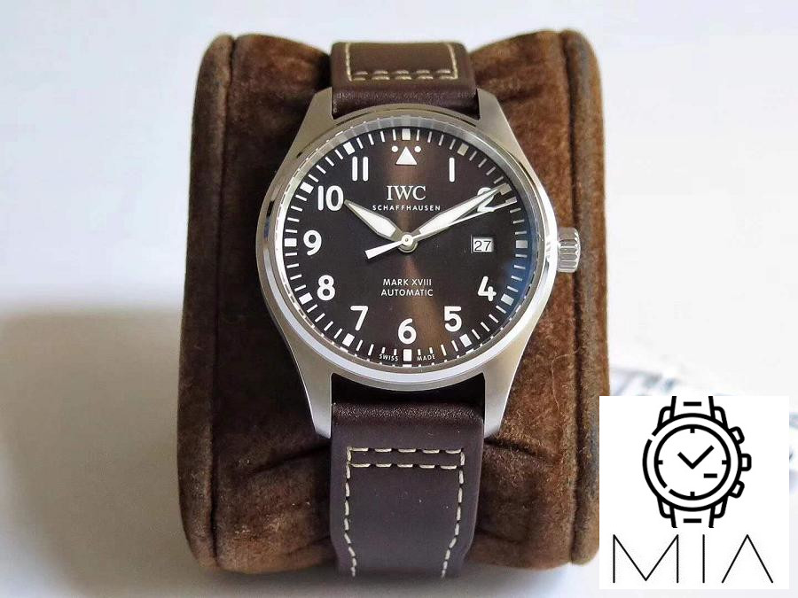 IWC Pilot Mark XVIII Antoine De Saint Exepury IW327003 MKS Factory Chocolate Dial