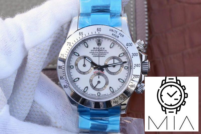 Rolex Daytona Cosmograph 116520 Noob Factory White Dial