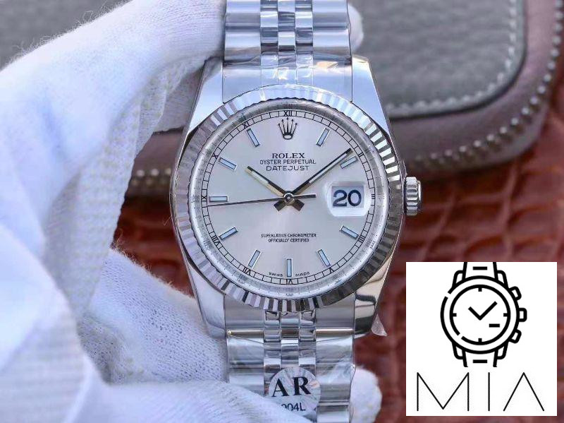Rolex Datejust 36MM 116234 V2 AR Factory Silver Dial