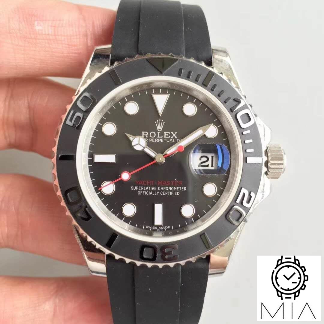 Rolex Yacht Master Custom 116655 40mm AR Factory Stainless Steel Case