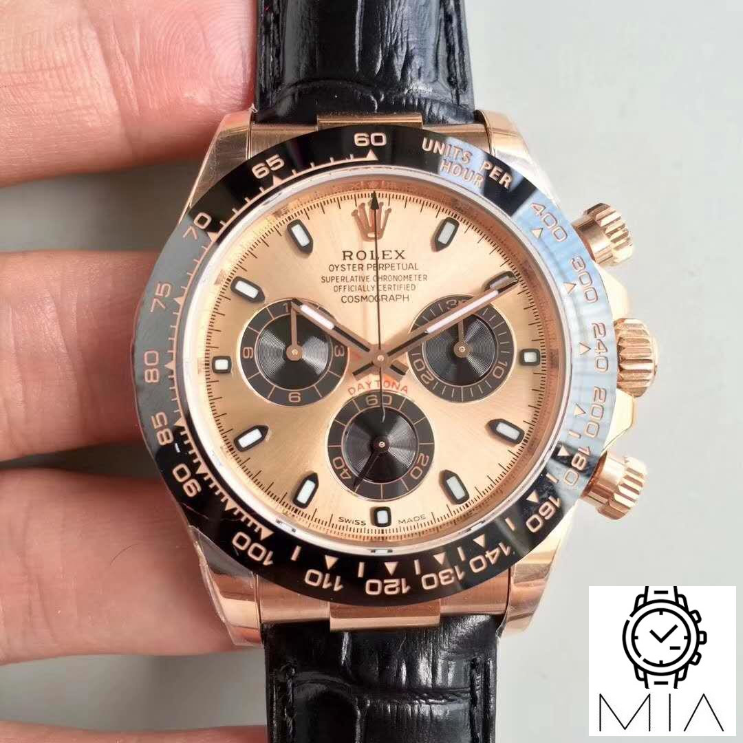 Rolex Daytona Cosmograph 116515LN Noob Factory Champagne Dial
