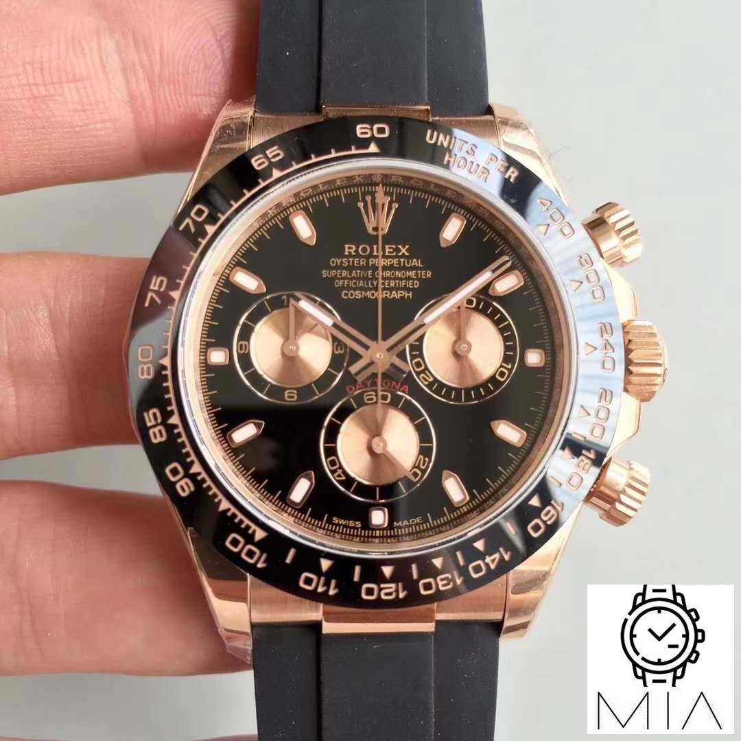 Rolex Daytona Cosmograph 116515LN Noob Factory Black Dial