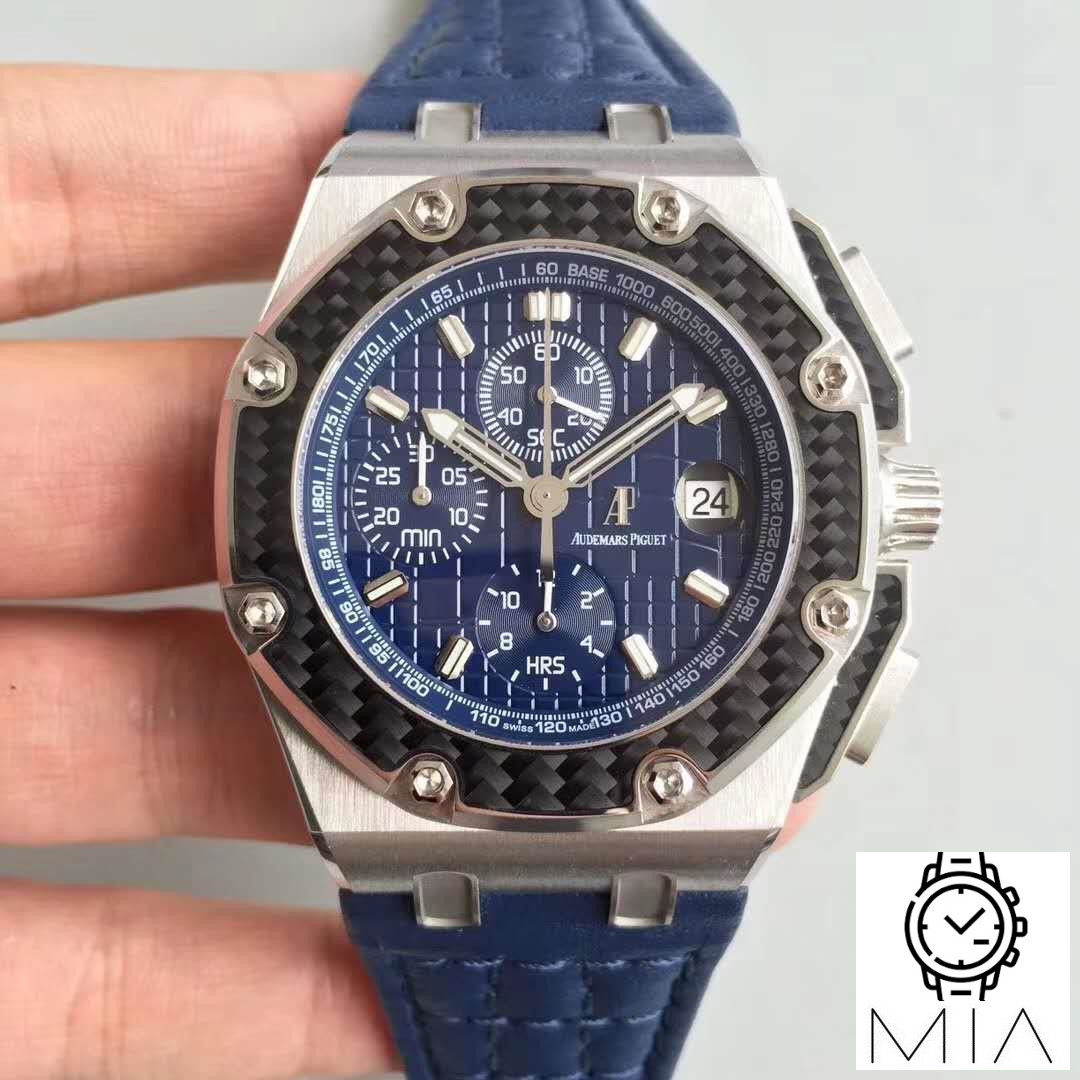Audemars Piguet Royal Oak Offshore Juan Pablo Montoya 26030PO.OO.D001IN.01 JF Factory V2 Blue Dial