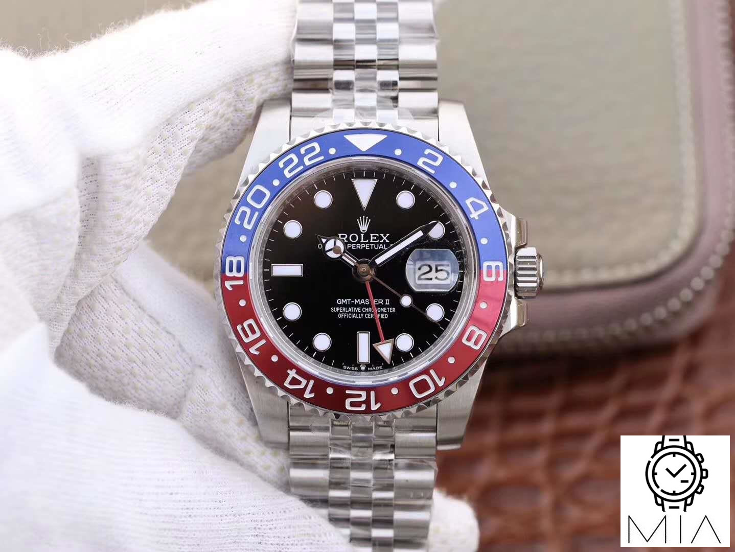Rolex GMT Master II 126710BLRO GM Factory Black Dial